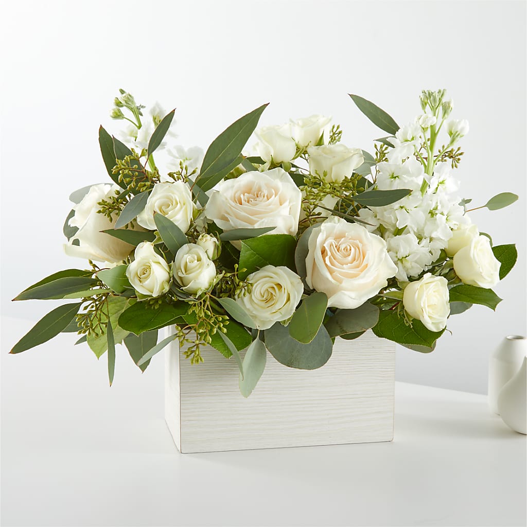 Fresh Linen Box Bouquet – Safeway, Pleasanton CA