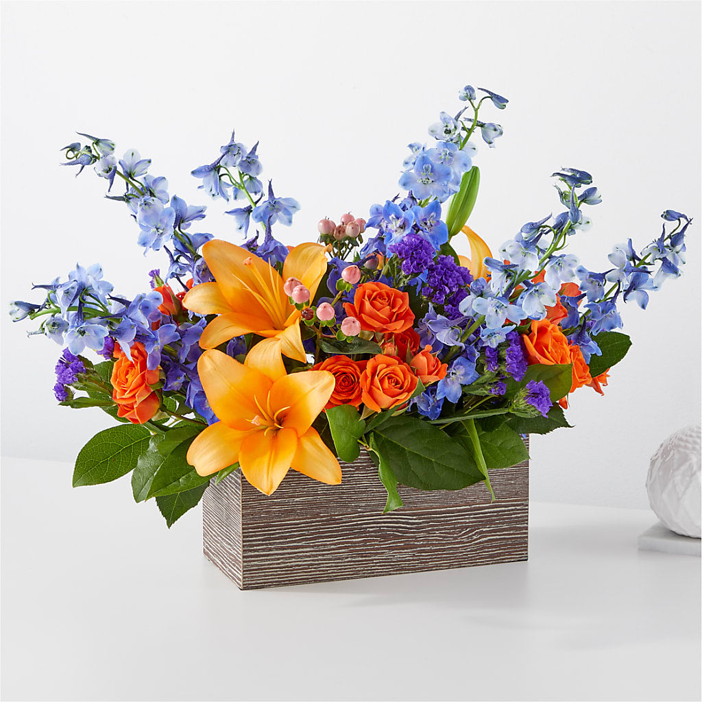 Radiant Citrus Box Bouquet – Safeway, Pleasanton CA