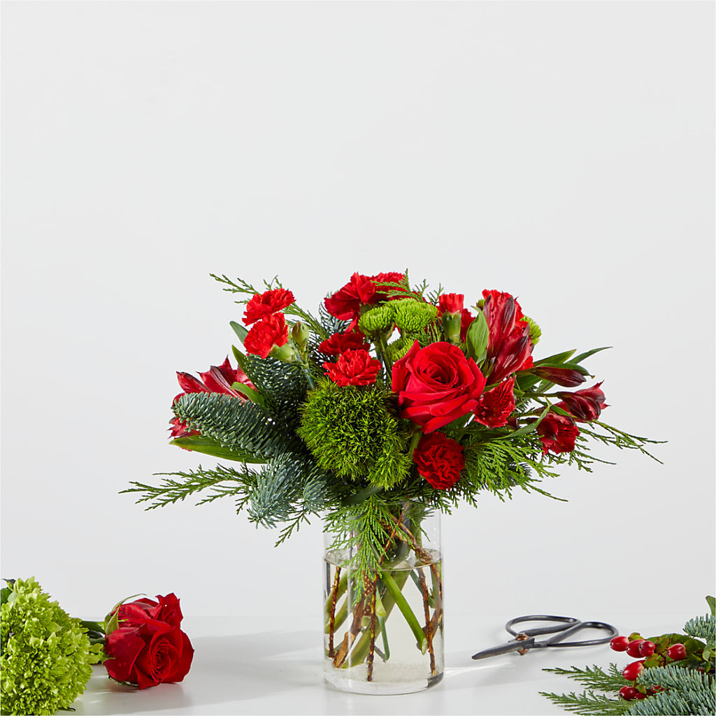 Merry Moment Bouquet – A Florist Original – Safeway, Pleasanton CA