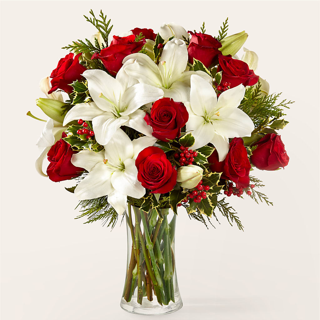 Sparkling Snowflakes Bouquet – Safeway, Pleasanton CA