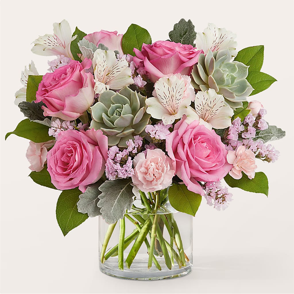 Dusty Rose Bouquet – Safeway, Pleasanton CA