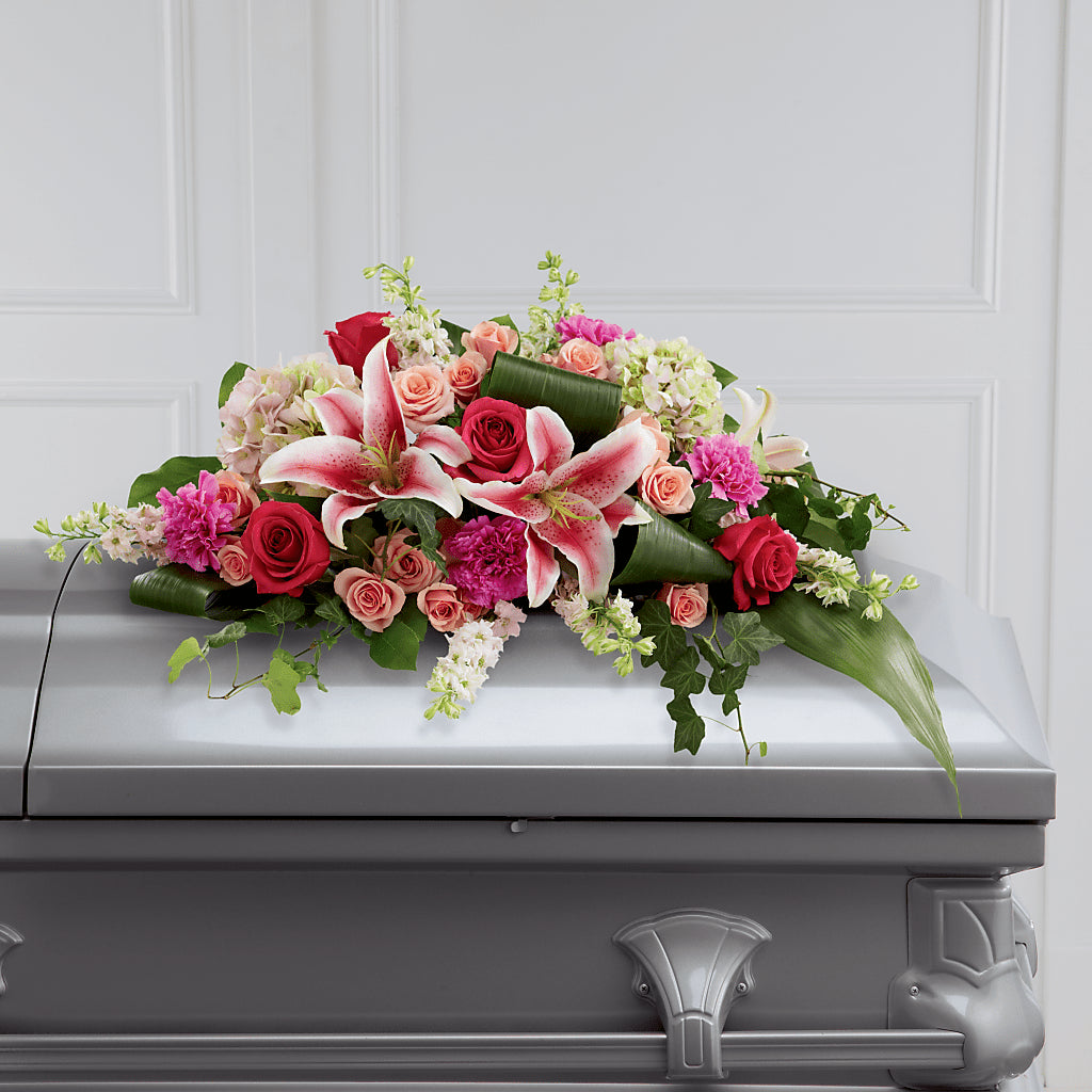 Splendid Grace Casket Spray – Safeway, Pleasanton CA