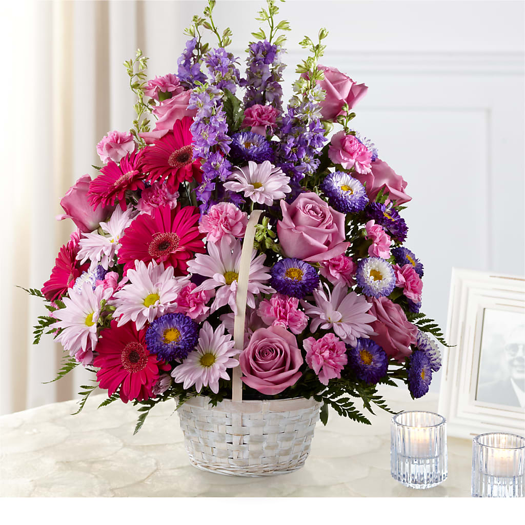 Pastel Peace Basket – Safeway, Pleasanton CA