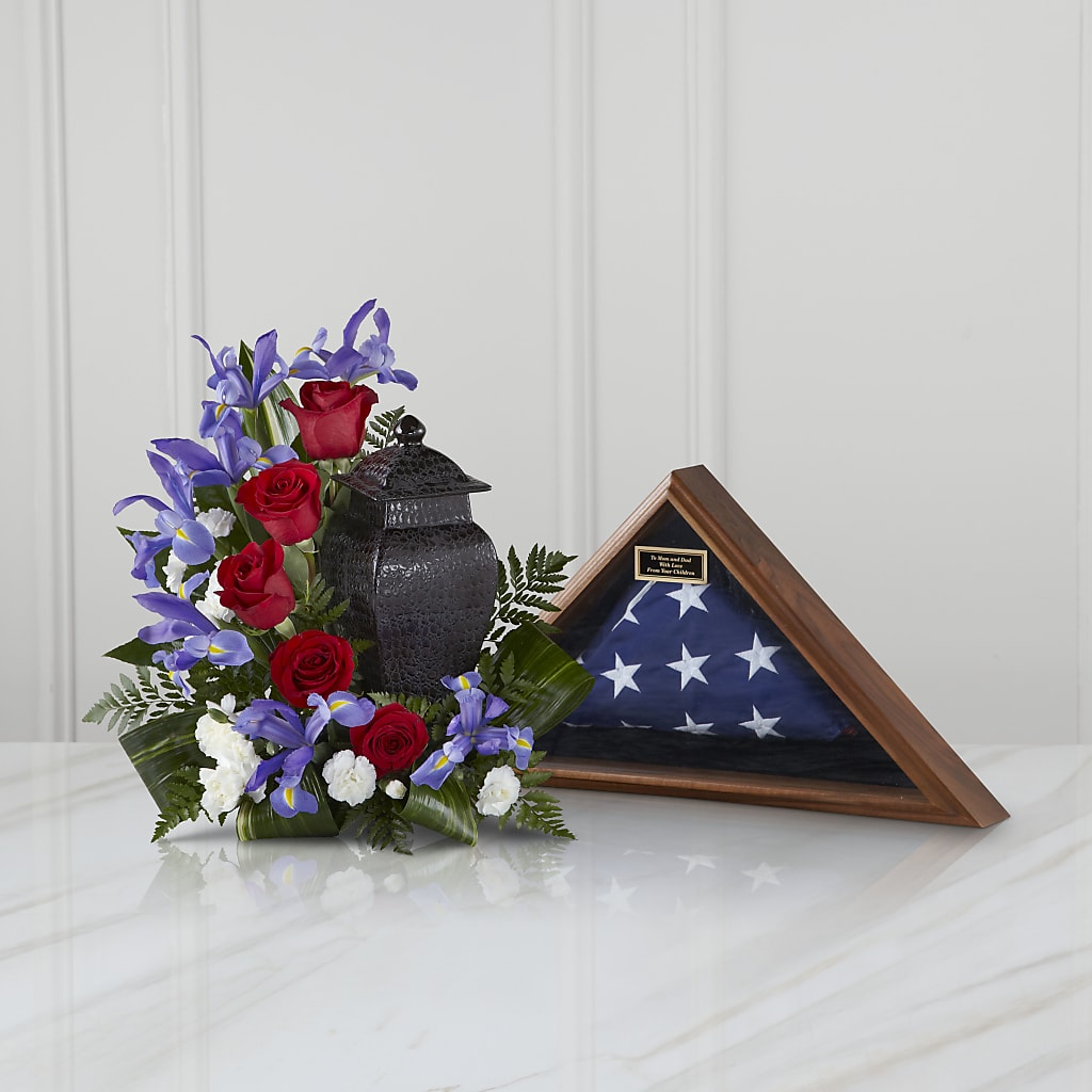 Patriotic Tribute Arrangement – Safeway, Pleasanton CA