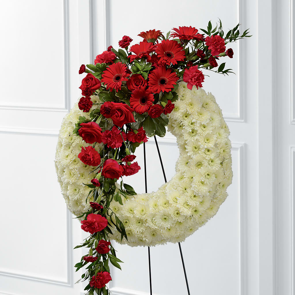 Graceful Tribute Wreath – Safeway, Pleasanton CA