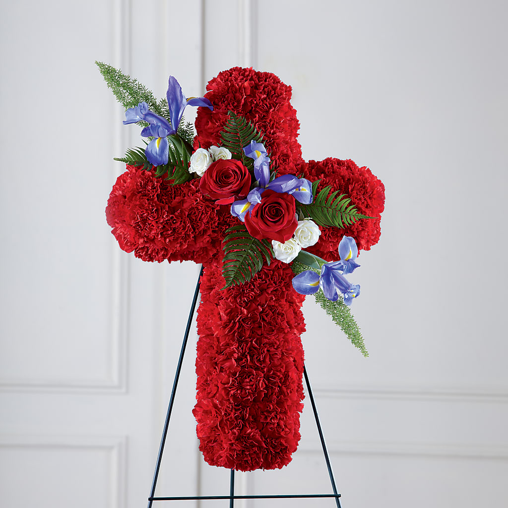 Faithful Hero Floral Cross – Safeway, Pleasanton CA