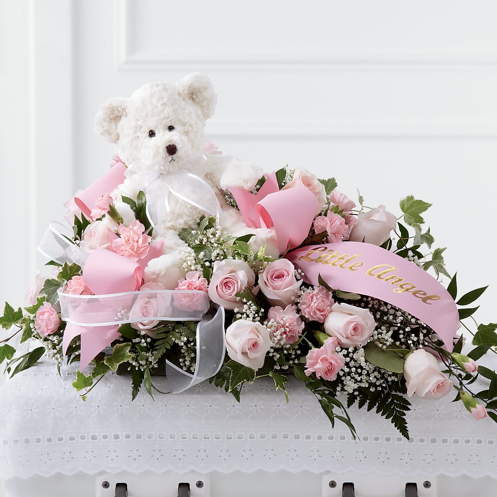 Touch of Sympathy Casket Spray – Safeway, Pleasanton CA