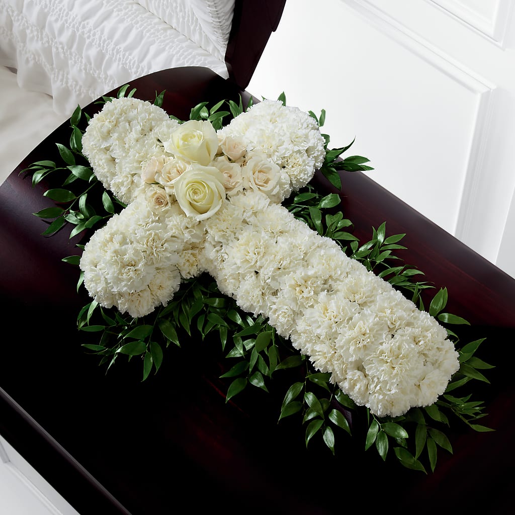 Peaceful Memories Casket Spray (Standard) – Safeway, Pleasanton CA