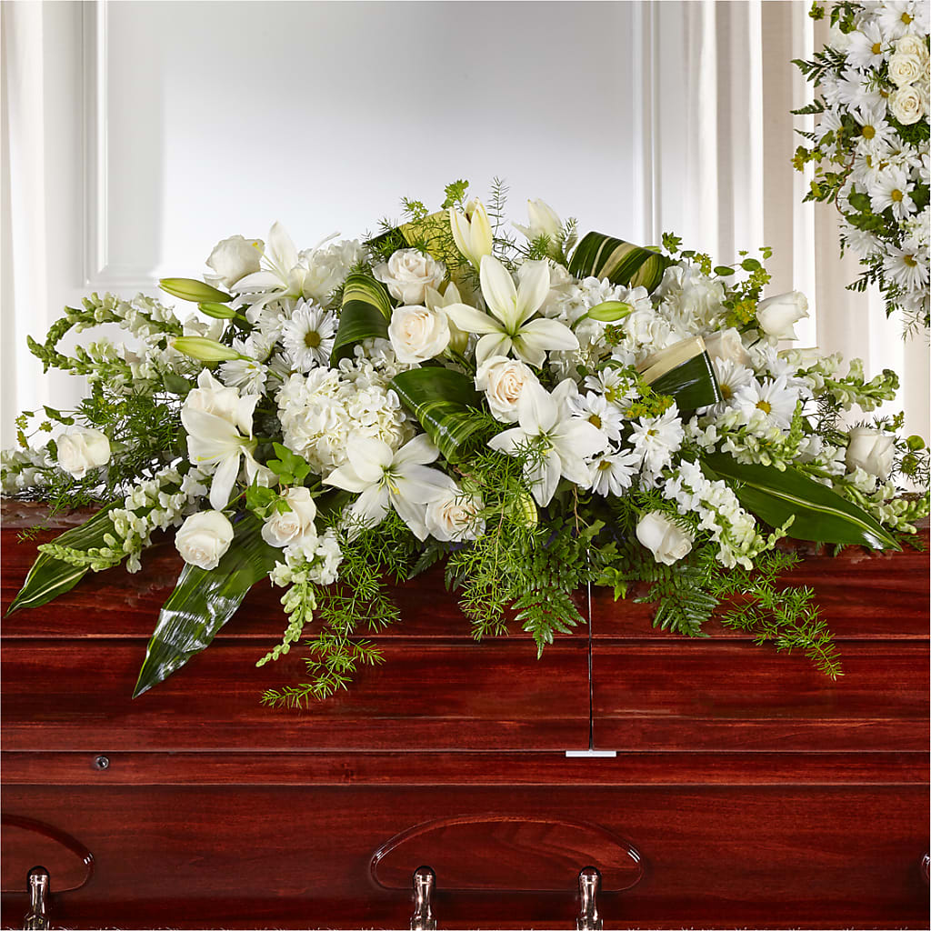 Abundance Casket Spray – Safeway, Pleasanton CA