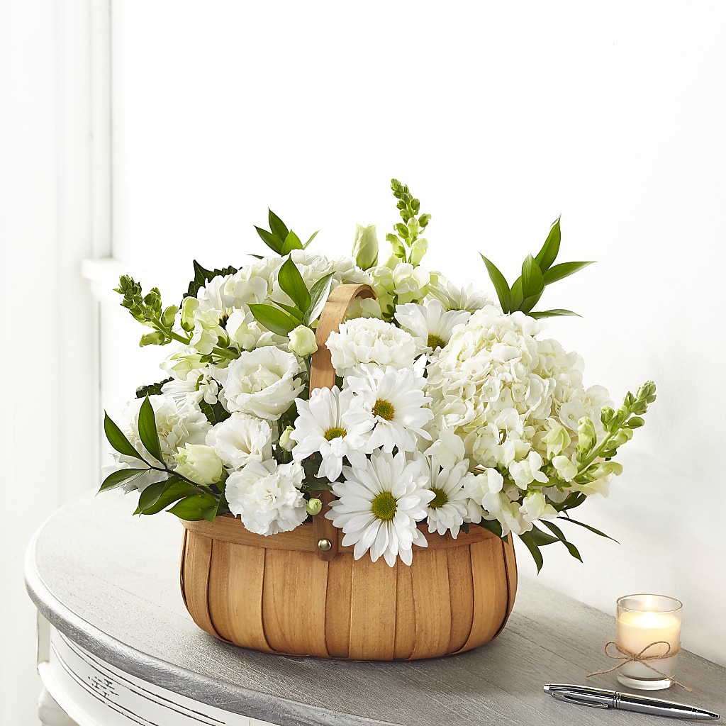Pure Ivory Basket – Safeway, Pleasanton CA