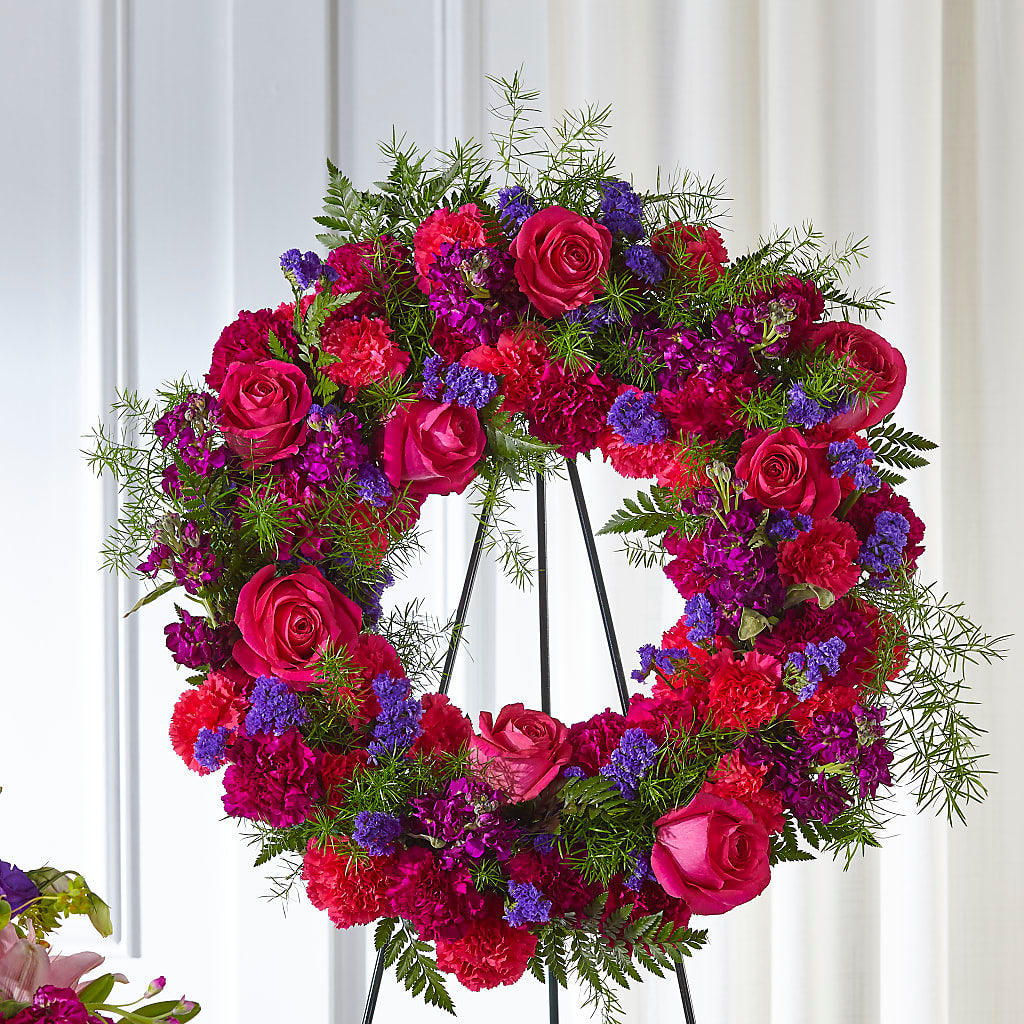 Calming Colors Wreath – Safeway, Pleasanton CA