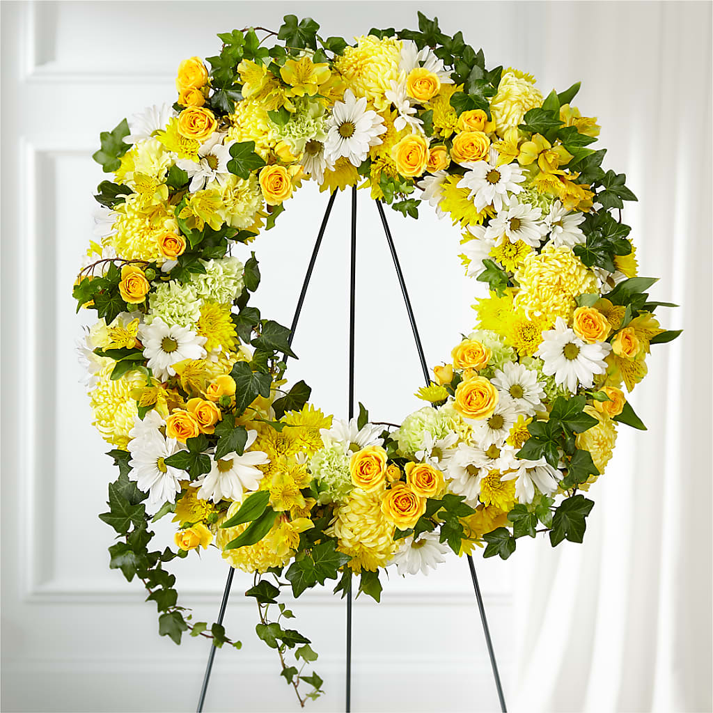 Golden Remembrance Wreath – Safeway, Pleasanton CA
