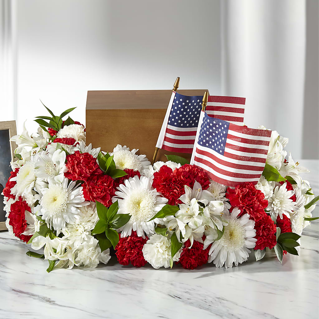 Spirit of Patriotism Cremation Adornment – Safeway, Pleasanton CA