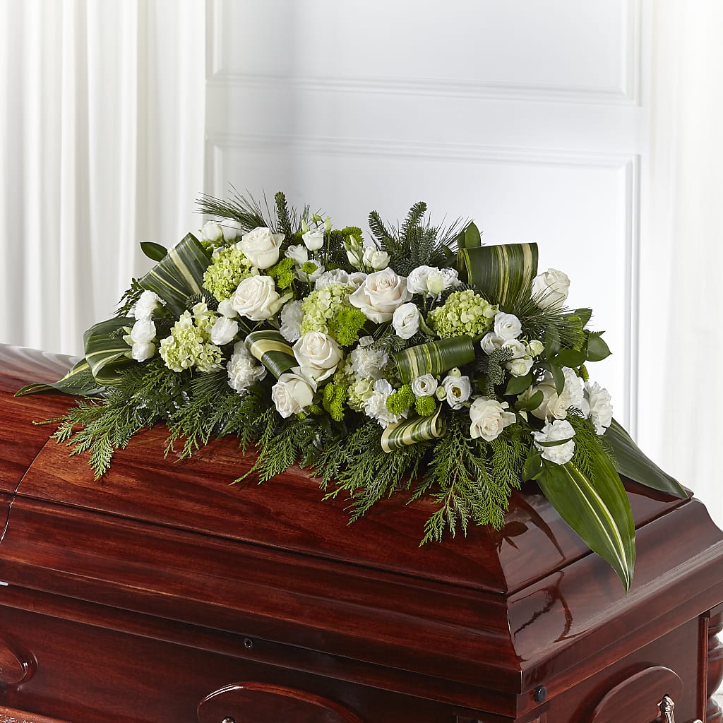 Hopeful Gesture Casket Spray – Safeway, Pleasanton CA