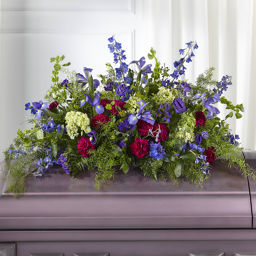 Always Treasured Casket Spray – Safeway, Pleasanton CA