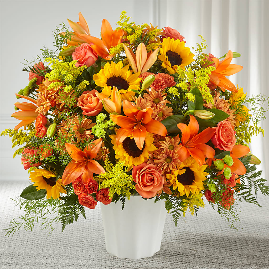 Harvest Thoughts Floor Basket – Safeway, Pleasanton CA