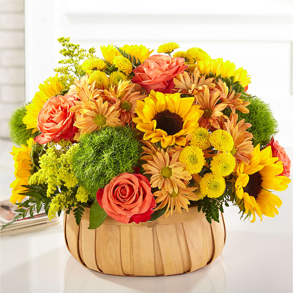 Harvest Sunflower Basket – Safeway, Pleasanton CA