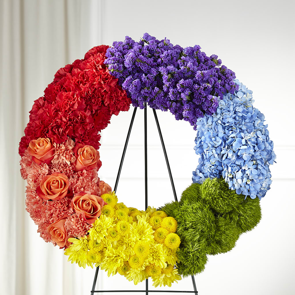 Circle of Love Wreath – Safeway, Pleasanton CA