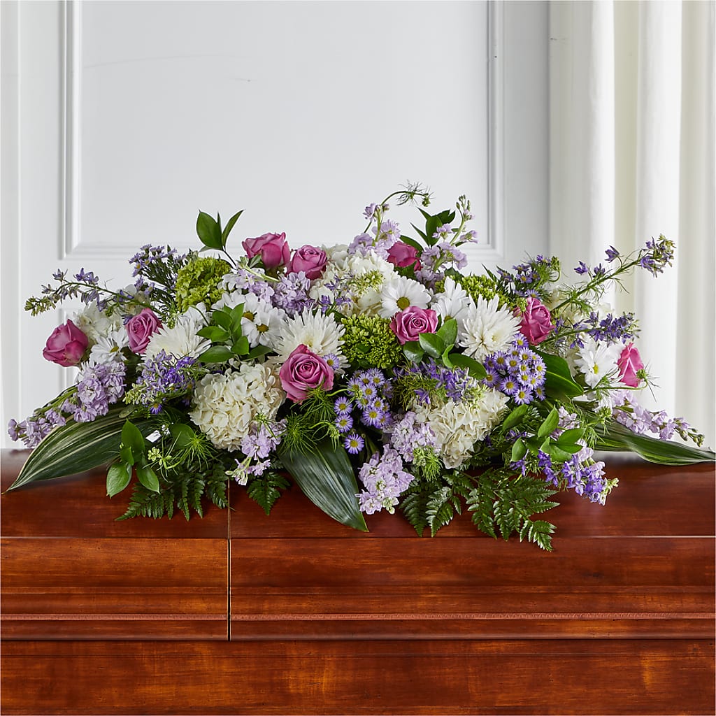 Meadows of Serenity Casket Spray – Safeway, Pleasanton CA