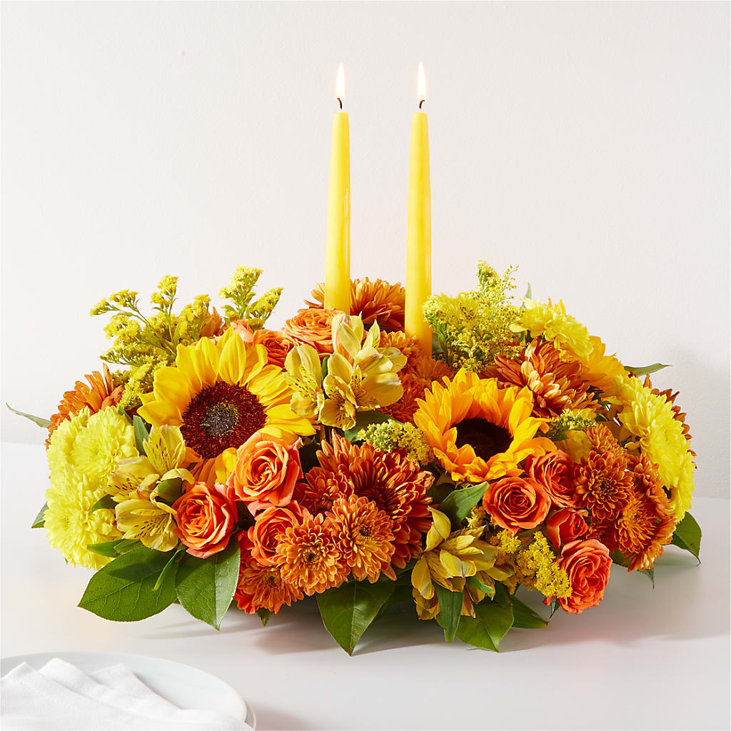 Autumn Harmony Centerpiece – Safeway, Pleasanton CA