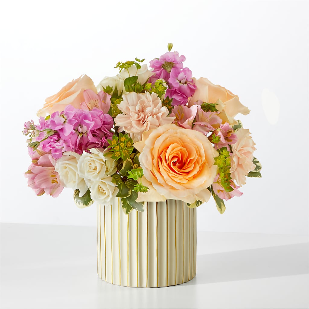 Paradise Bouquet with Ivory Vase – Safeway, Pleasanton CA