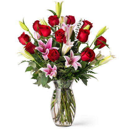Premium Unforgettable Rose Lilly Red –  Safeway, Pleasanton CA