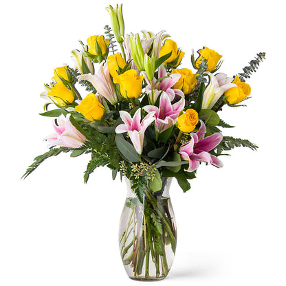 Premium Unforgettable Rose Lilly Yellow –  Safeway, Pleasanton CA