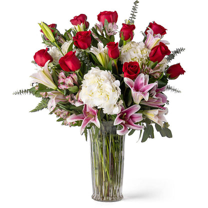 Lux Unforgettable Red Arrangement –  Safeway, Pleasanton CA