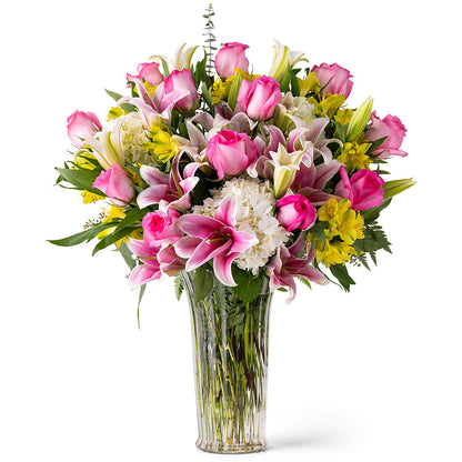 Lux Unforgettable Pink Arrangement –  Safeway, Pleasanton CA