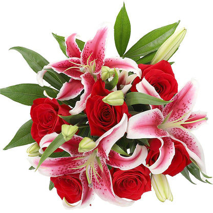 Debi Lilly Red Fragrant Rose Bouquet –  Safeway, Pleasanton CA
