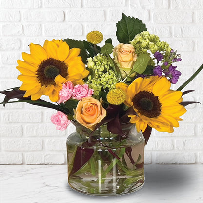 Sunny Elegance Arrangement –  Safeway, Pleasanton CA