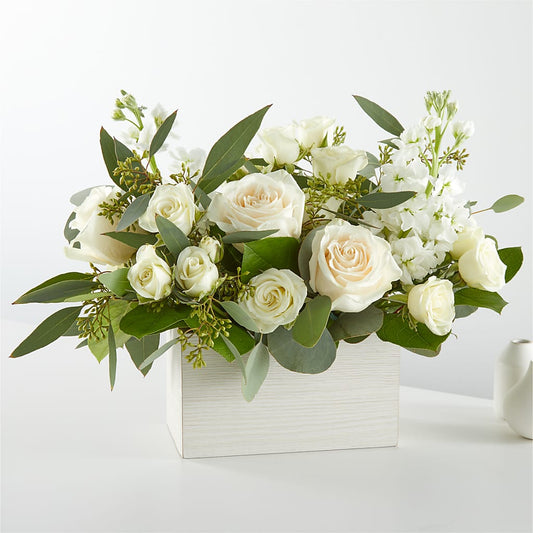 Fresh Linen Box Bouquet –  Safeway, Pleasanton CA
