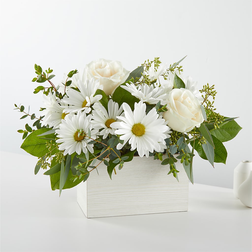 Fresh Linen Box Bouquet –  Safeway, Pleasanton CA