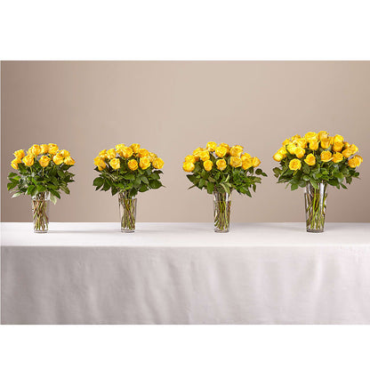 Long Stem Yellow Rose Bouquet –  Safeway, Pleasanton CA