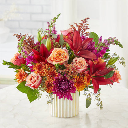 Burgundy Landscape Bouquet –  Safeway, Pleasanton CA