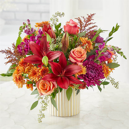 Burgundy Landscape Bouquet –  Safeway, Pleasanton CA