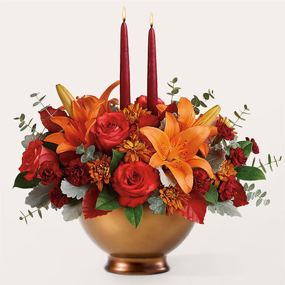 Fruits of Fall Centerpiece –  Safeway, Pleasanton CA