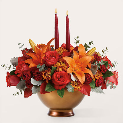 Fruits of Fall Centerpiece –  Safeway, Pleasanton CA