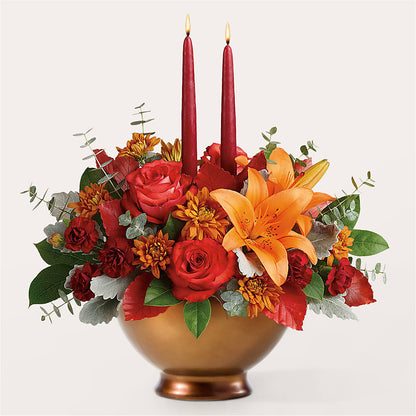 Fruits of Fall Centerpiece –  Safeway, Pleasanton CA