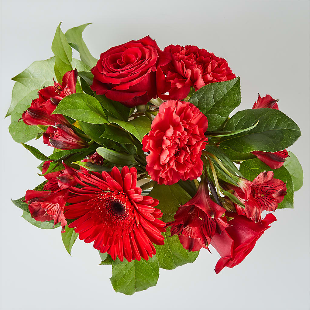 Red Hot Bouquet –  Safeway, Pleasanton CA