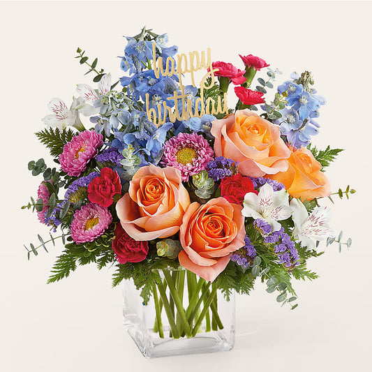Birthday Bash Bouquet –  Safeway, Pleasanton CA