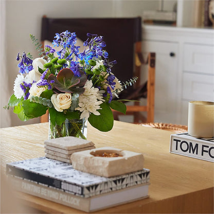 Cerulean Waves Bouquet –  Safeway, Pleasanton CA