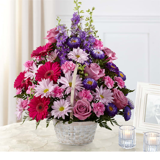 Pastel Peace Basket –  Safeway, Pleasanton CA