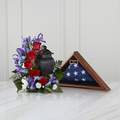 Patriotic Tribute Arrangement –  Safeway, Pleasanton CA