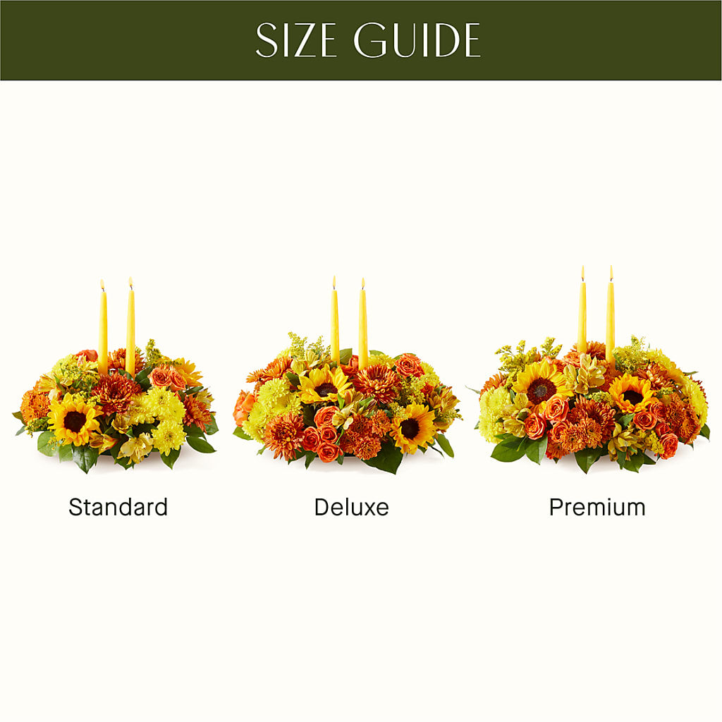 Autumn Harmony Centerpiece –  Safeway, Pleasanton CA