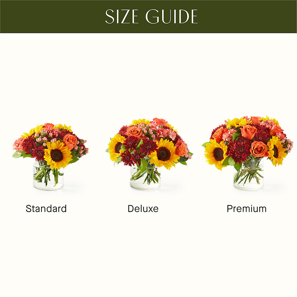 September Sunset Bouquet –  Safeway, Pleasanton CA