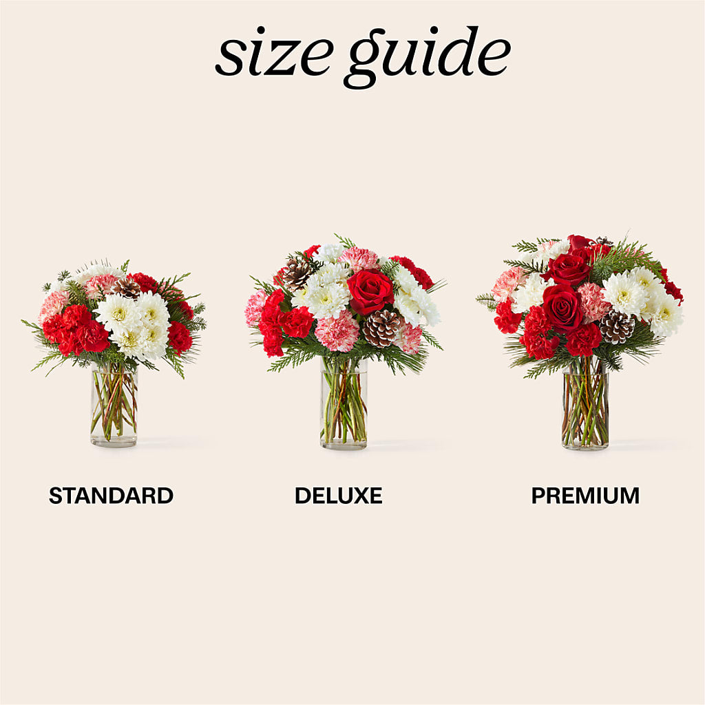 Candy Cane Lane Bouquet –  Safeway, Pleasanton CA