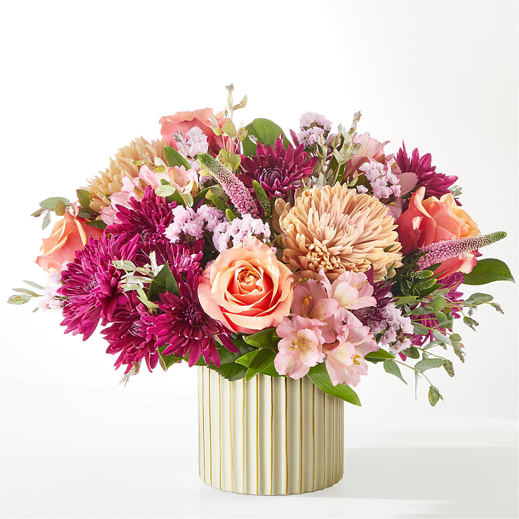 Berry Cobbler Bouquet with Ivory Vase –  Safeway, Pleasanton CA