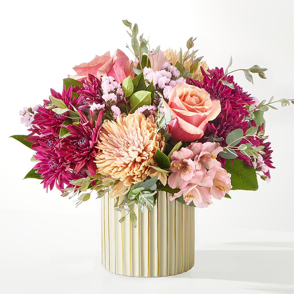 Berry Cobbler Bouquet with Ivory Vase –  Safeway, Pleasanton CA