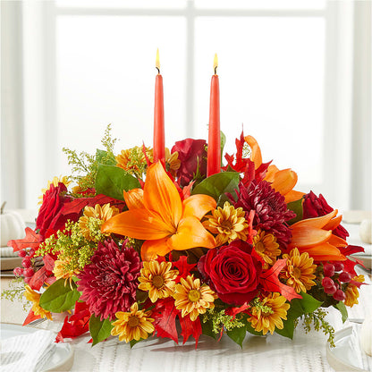 Autumn's Embrace Centerpiece –  Safeway, Pleasanton CA